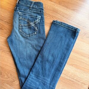 Ariat Women's Straight Leg Blue Jeans